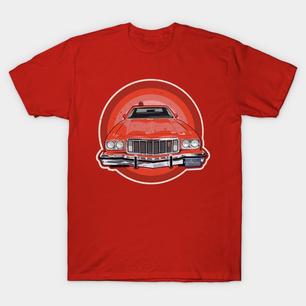 Gran Torino (Starsky's car) T-Shirt by BOEC Gear